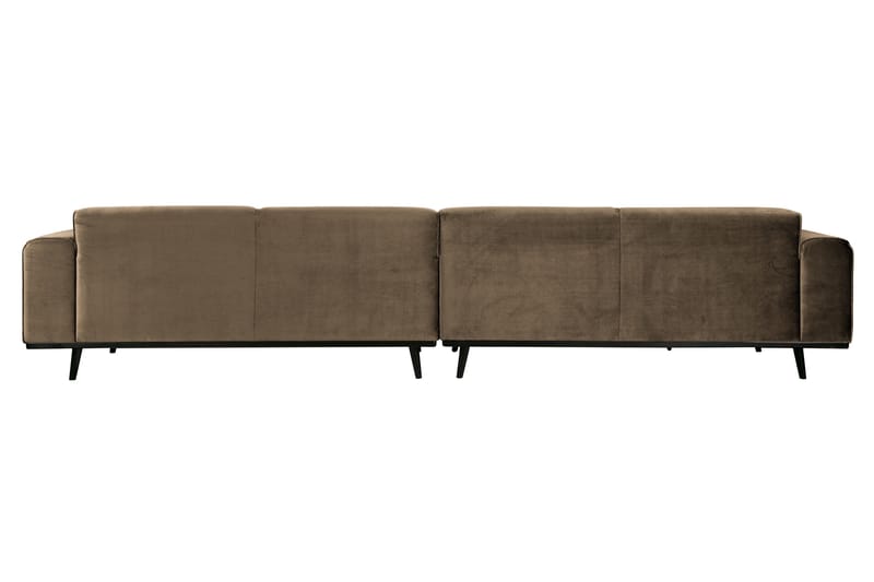 Statement 4-sits Sammetssoffa Large - Taupe - Möbler - Vardagsrum - Soffor - 4-sits soffor