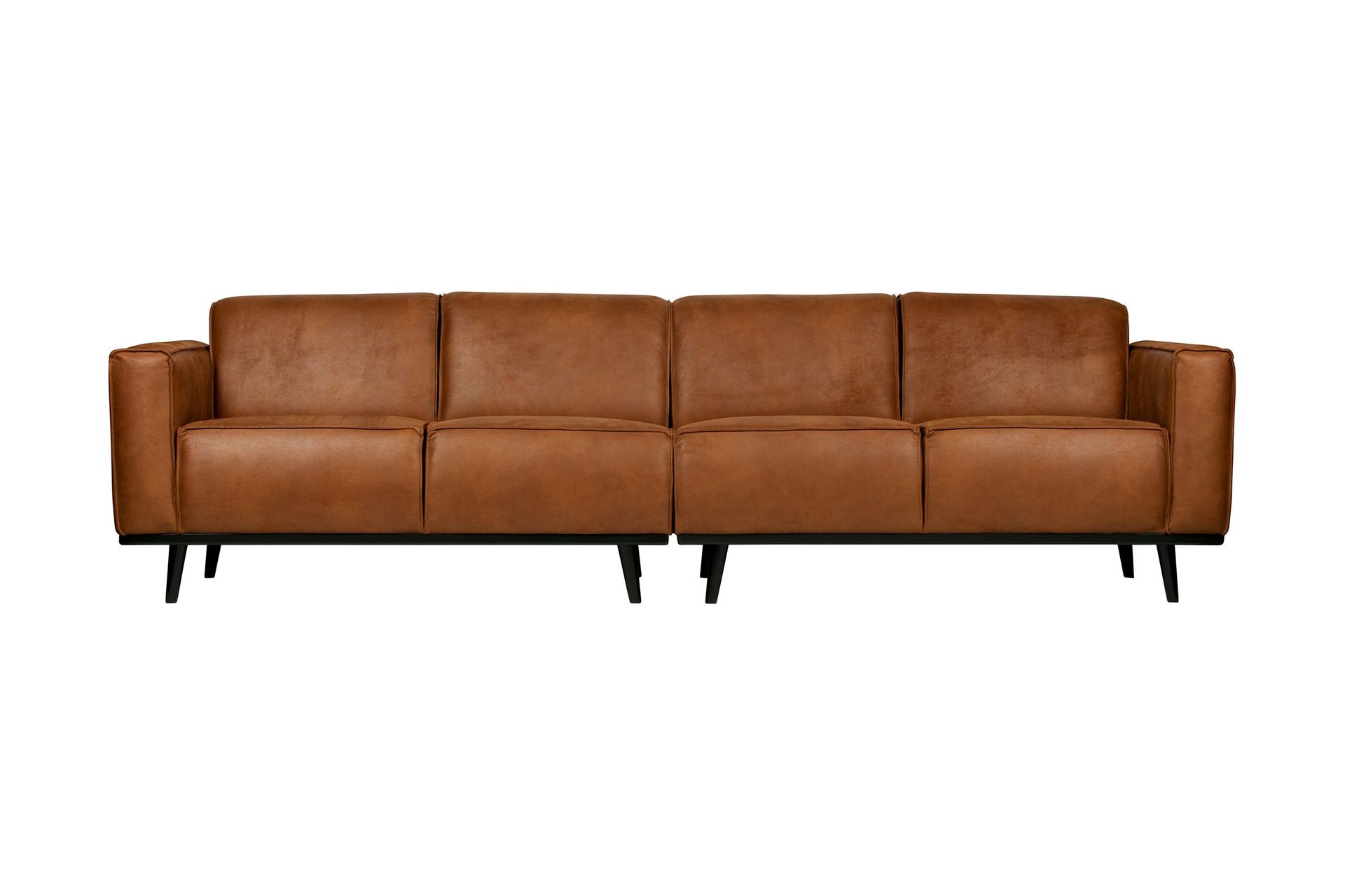 statement 4-sits soffa - cognac