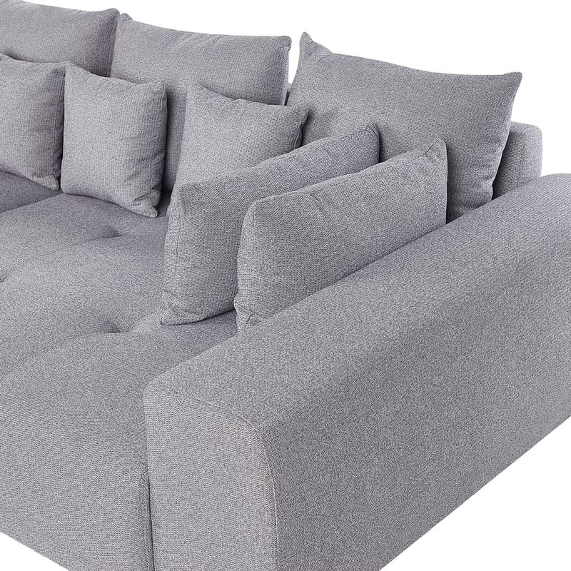 4-sits soffa Torpo - Grå, svart - Möbler - Vardagsrum - Soffor - 4-sits soffor