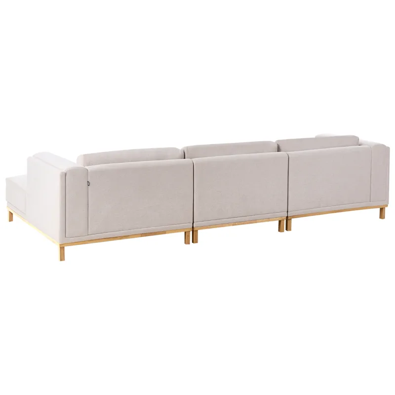 5-sits soffa Veng - Ljusbrun - Möbler - Vardagsrum - Soffor - Divansoffa & schäslong