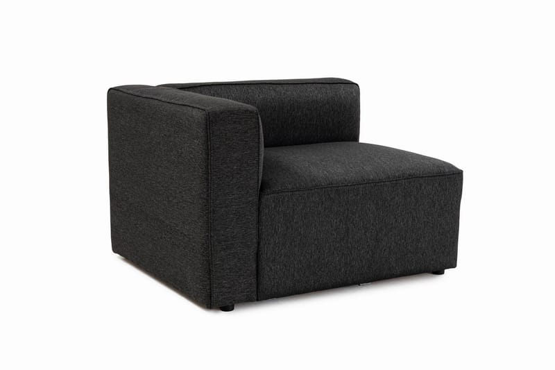 Abbas 2-sits Soffa - Antracit - Möbler - Vardagsrum - Soffor - Modulsoffor - Komplett modulsoffa