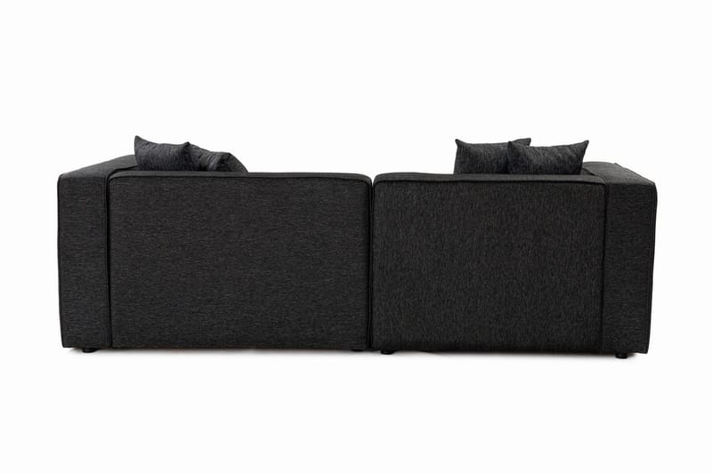 Abbas 2-sits Soffa - Antracit - Möbler - Vardagsrum - Soffor - Modulsoffor - Komplett modulsoffa