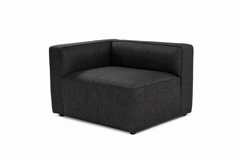 Abbas 2-sits Soffa - Antracit - Möbler - Vardagsrum - Soffor - Modulsoffor - Komplett modulsoffa