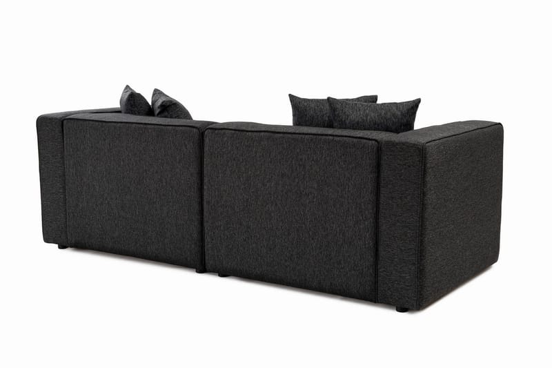 Abbas 2-sits Soffa - Antracit - Möbler - Vardagsrum - Soffor - Modulsoffor - Komplett modulsoffa