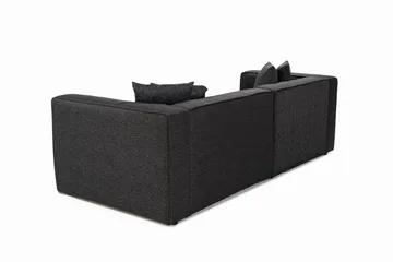 Abbas 2-sits Soffa - Antracit - Möbler - Vardagsrum - Soffor - Modulsoffor - Komplett modulsoffa