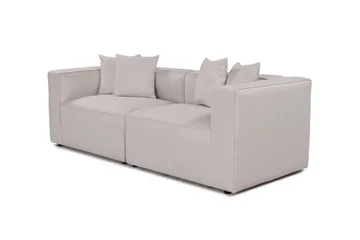 Abbas 2-sits Soffa - Ecru - Möbler - Vardagsrum - Soffor - Modulsoffor - Komplett modulsoffa