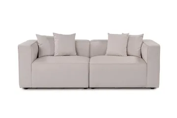 Abbas 2-sits Soffa - Ecru - Möbler - Vardagsrum - Soffor - Modulsoffor - Komplett modulsoffa