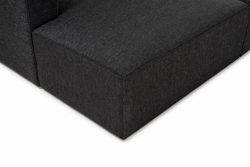 Abbas 4-sits Soffa med Divan - Antracit - Möbler - Vardagsrum - Soffor - Divansoffa & schäslong