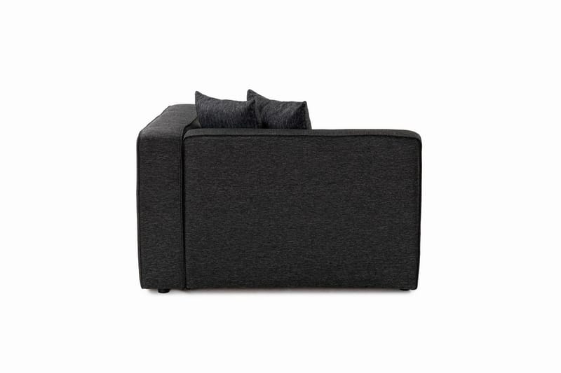 Abbas 4-sits Soffa med Divan - Antracit - Möbler - Vardagsrum - Soffor - Divansoffa & schäslong