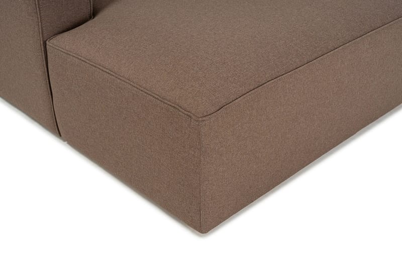 Abbas 4-sits Soffa med Divan - Brun - Möbler - Vardagsrum - Soffor - Divansoffa & schäslong