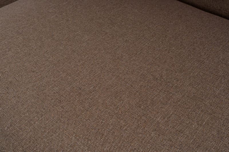 Abbas 4-sits Soffa med Divan - Brun - Möbler - Vardagsrum - Soffor - Divansoffa & schäslong