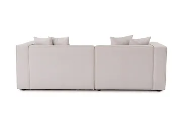 Abbas 4-sits Soffa med Divan - Ecru - Möbler - Vardagsrum - Soffor - Divansoffa & schäslong