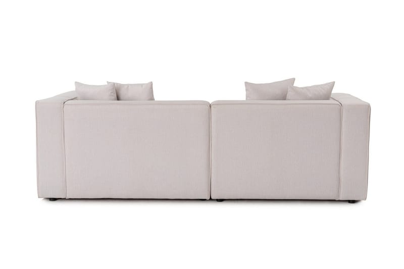 Abbas 4-sits Soffa med Divan - Ecru - Möbler - Vardagsrum - Soffor - Divansoffa & schäslong