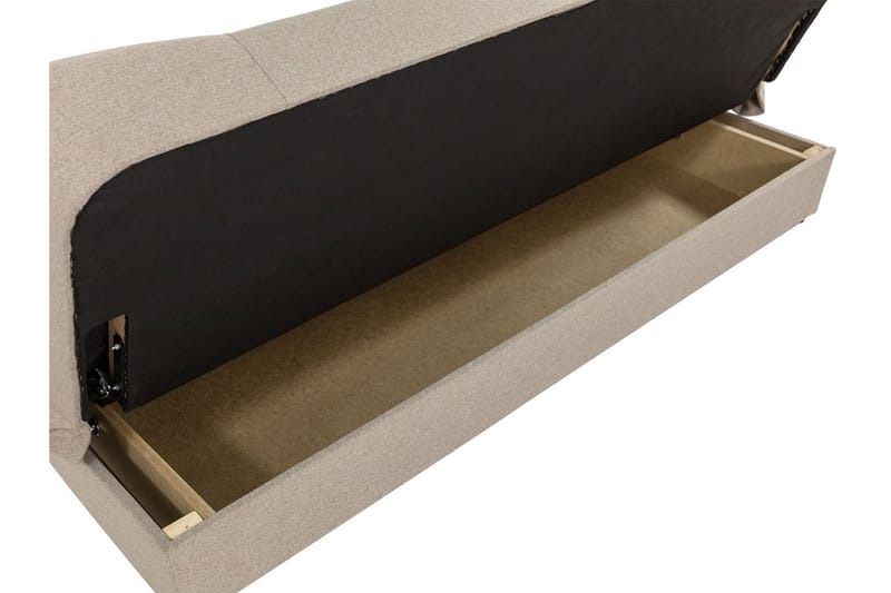 Abron Soffa 3-sits - Beige - Möbler - Vardagsrum - Bäddsoffor - 3-sits bäddsoffa