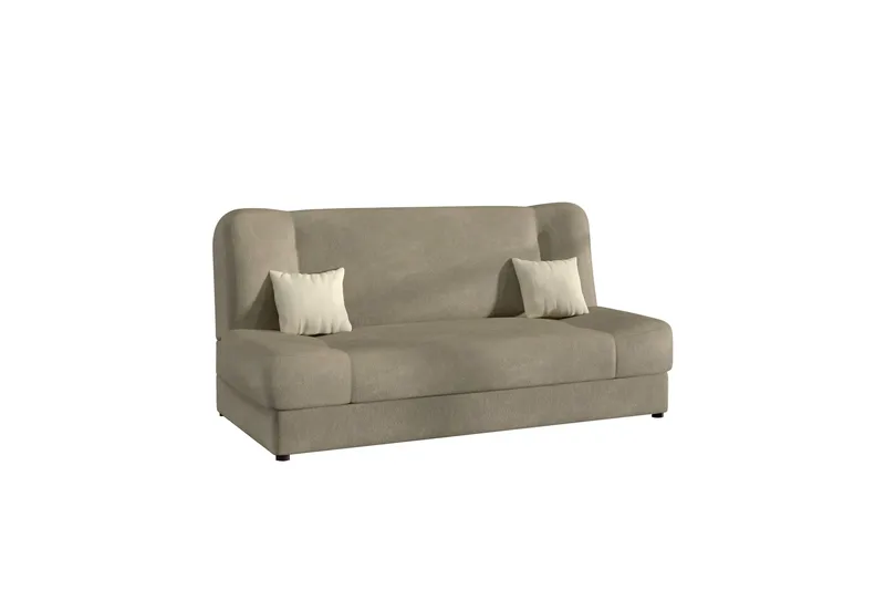 Abron Soffa 3-sits, Beige/Brun