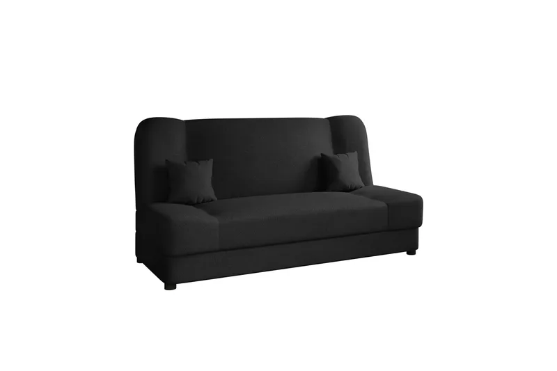 Abron Soffa 3-sits - Svart - Möbler - Vardagsrum - Bäddsoffor - 3-sits bäddsoffa
