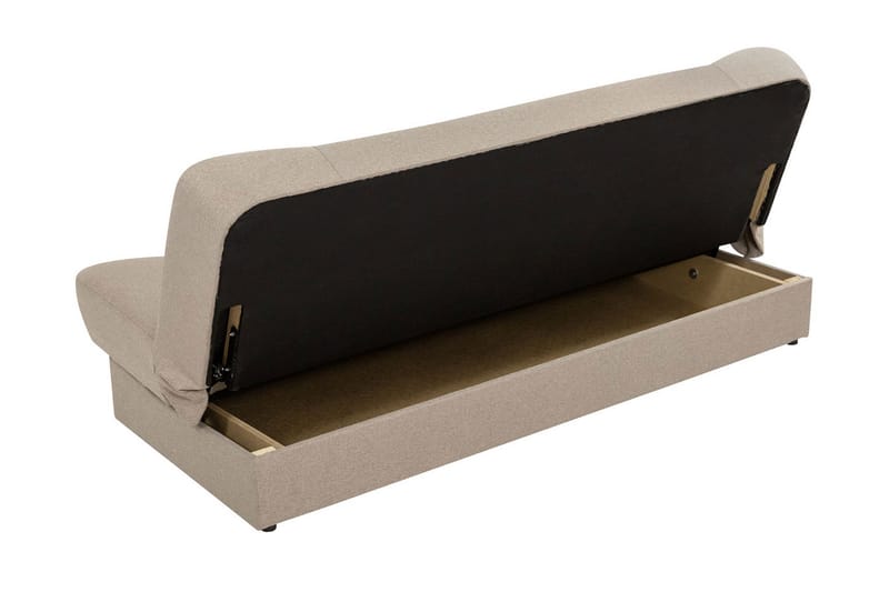 Abron Soffa 3-sits - Svart - Möbler - Vardagsrum - Bäddsoffor - 3-sits bäddsoffa