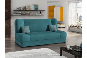 Abron Soffa 3-sits - Turkos - Möbler - Vardagsrum - Bäddsoffor - 3-sits bäddsoffa