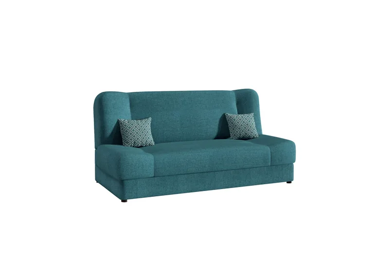 Abron Soffa 3-sits - Turkos - Möbler - Vardagsrum - Bäddsoffor - 3-sits bäddsoffa