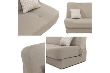 Abron Soffa 3-sits - Turkos - Möbler - Vardagsrum - Bäddsoffor - 3-sits bäddsoffa