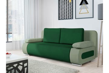 Adelma Soffa 3-sits - Grön - Möbler - Vardagsrum - Soffor - Sammetssoffor