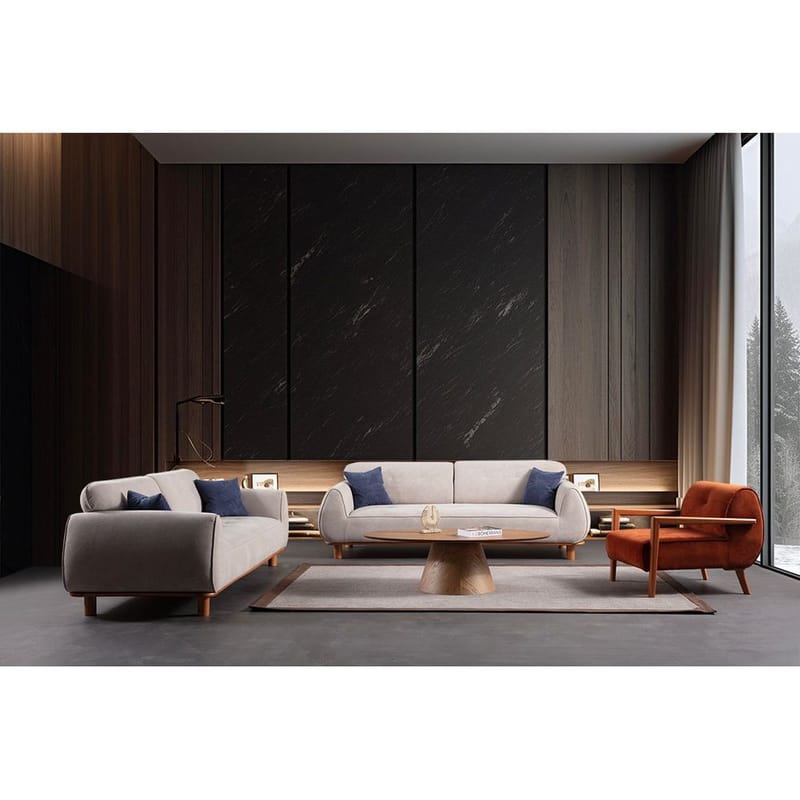 Adesis 3-sits Soffa - Offwhite - Möbler - Vardagsrum - Soffor - 3-sits soffor