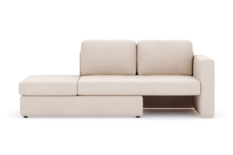 Alnaryd 2-3-sits Soffa med Fällbart Armstöd - Beige - Möbler - Vardagsrum - Soffor - 2-sits soffor