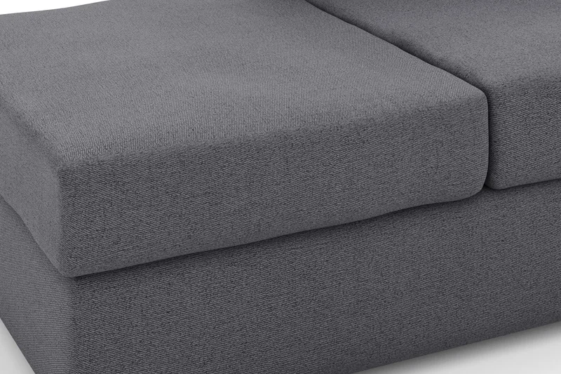 Alnaryd 2-3-sits Soffa med Fällbart Armstöd - Grå - Möbler - Vardagsrum - Soffor - 2-sits soffor