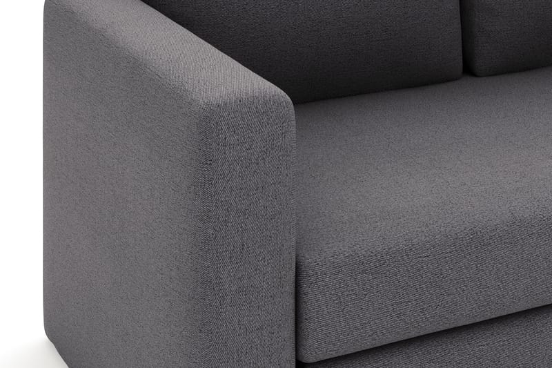 Alnaryd 2-3-sits Soffa med Fällbart Armstöd - Grå - Möbler - Vardagsrum - Soffor - 2-sits soffor