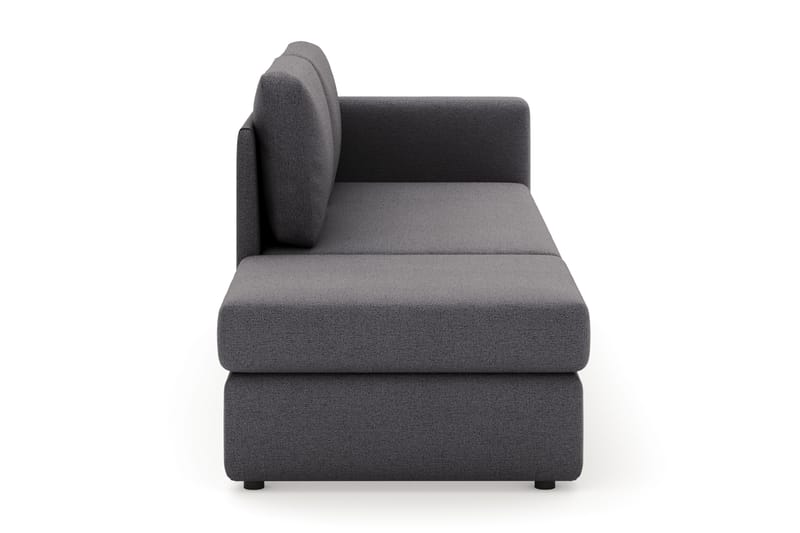 Alnaryd 2-3-sits Soffa med Fällbart Armstöd - Grå - Möbler - Vardagsrum - Soffor - 2-sits soffor