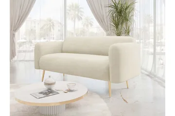 Alros Soffa 2-sits - Beige - Möbler - Vardagsrum - Soffor - 2-sits soffor