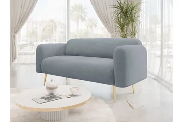Alros Soffa 2-sits - Grå - Möbler - Vardagsrum - Soffor - 2-sits soffor