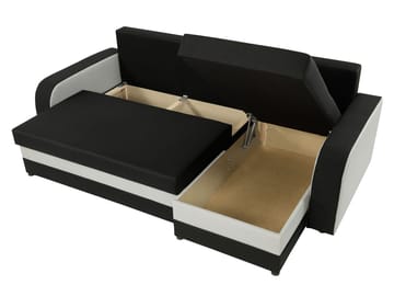 Alvared 3-sits Vänstervänd L-formad Divansoffa med Förvaring i Bouclé - Rostbrun - Möbler - Vardagsrum - Soffor - Divansoffa & schäslong