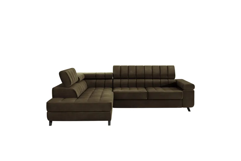 Amshyttan Soffa med Schäslong 3-sits, Brun