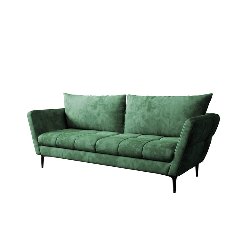 Ancienne 3-sits Soffa, grön