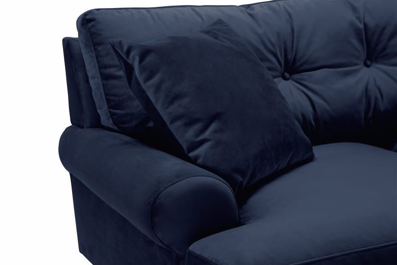 Andrew 2-sits Sammetssoffa - Blå - Möbler - Vardagsrum - Soffor - 2-sits soffor