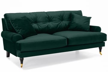 Andrew 2-sits Sammetssoffa - Grön - Möbler - Vardagsrum - Soffor - 2-sits soffor