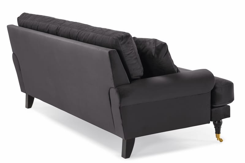 Andrew 2-sits Sammetssoffa - Mörkgrå - Möbler - Vardagsrum - Soffor - 2-sits soffor