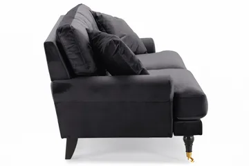 Andrew 2-sits Sammetssoffa - Mörkgrå - Möbler - Vardagsrum - Soffor - 2-sits soffor