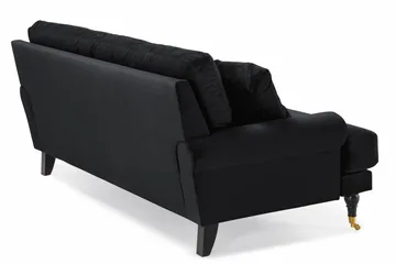 Andrew 2-sits Sammetssoffa - Svart - Möbler - Vardagsrum - Soffor - 2-sits soffor