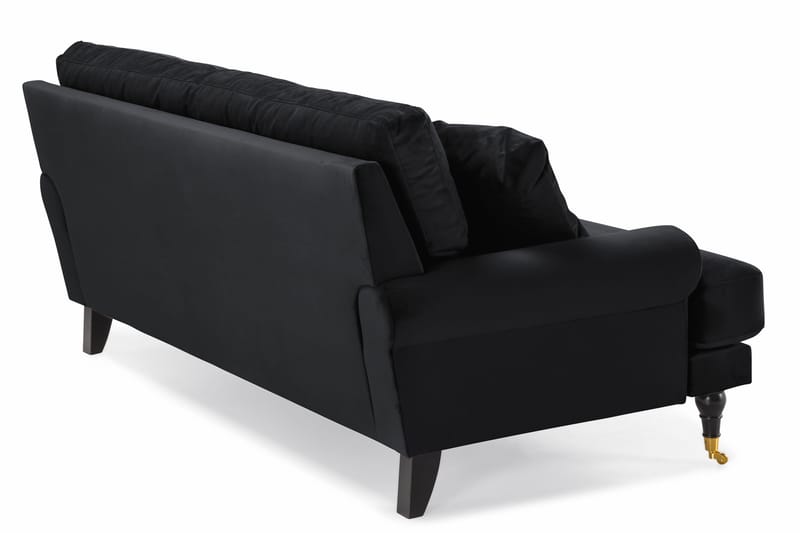 Andrew 2-sits Sammetssoffa - Svart - Möbler - Vardagsrum - Soffor - 2-sits soffor