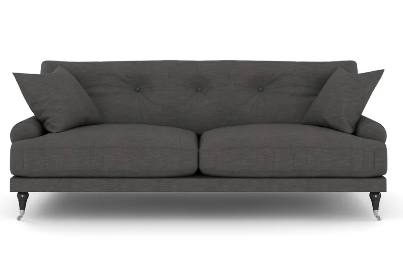 Andrew 2-sits Tygsoffa - Mörkgrå - Möbler - Vardagsrum - Soffor - 2-sits soffor
