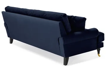 Andrew 3-sits Sammetssoffa - Blå - Möbler - Vardagsrum - Soffor - Howardsoffor