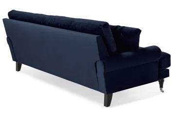Andrew 3-sits Sammetssoffa - Blå - Möbler - Vardagsrum - Soffor - Howardsoffor