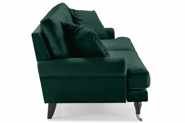 Andrew 3-sits Sammetssoffa - Grön - Möbler - Vardagsrum - Soffor - Howardsoffor