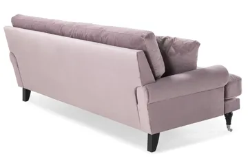 Andrew 3-sits Sammetssoffa - Lila - Möbler - Vardagsrum - Soffor - Howardsoffor