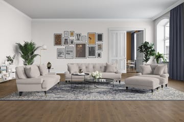 Andrew 3-sits Tygsoffa - Beige - Möbler - Vardagsrum - Soffor - Howardsoffor