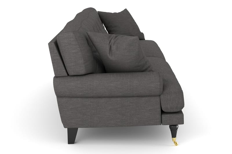Andrew 3-sits Tygsoffa - Mörkgrå - Möbler - Vardagsrum - Soffor - Howardsoffor