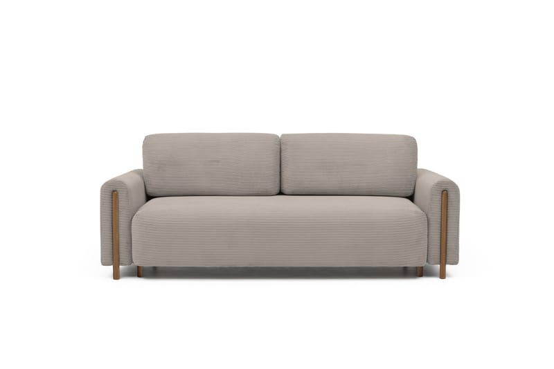 Arcadova 3-sits Soffa - Mörkbeige - Möbler - Vardagsrum - Soffor - 3-sits soffor