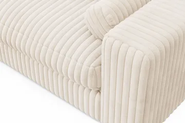 Arken Lyx 3-sits Djup Soffa i Manchester - Beige - Möbler - Vardagsrum - Soffor - 3-sits soffor